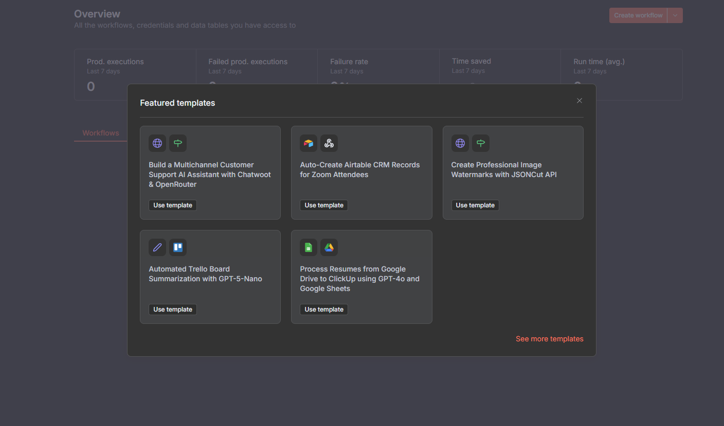 N8n Template Example